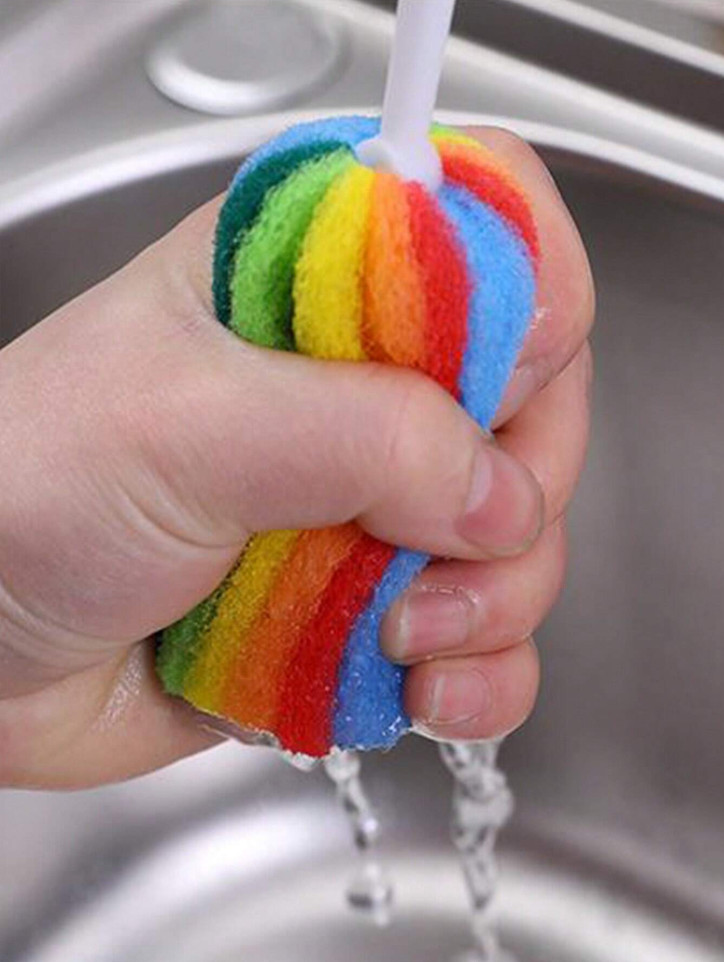 1 pc Long Handle Bottle Cleaning Brush – No Dead Angle Cup Scrubber
