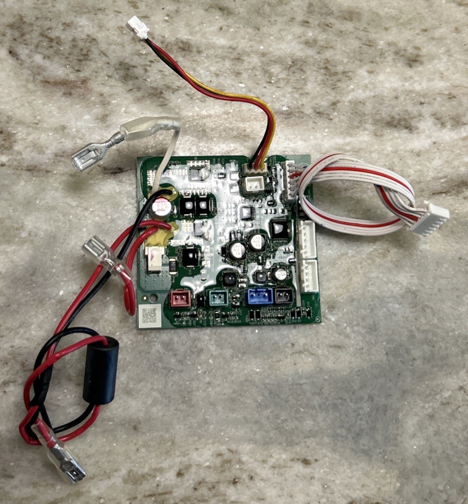 Shark HydroVac Cordless XL 3-in-1 Vacuum WD200 WD201 PCB Circuit Board Assembly.