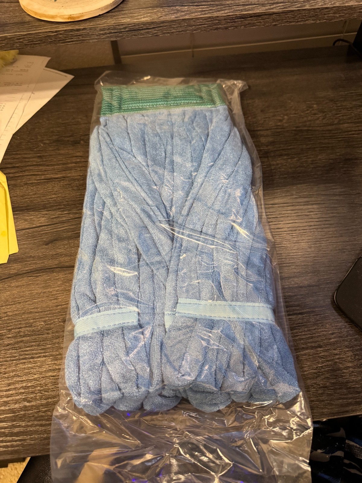 Boardwalk MWTMB Microfiber Looped-End Wet Mop Head – Medium, Blue New