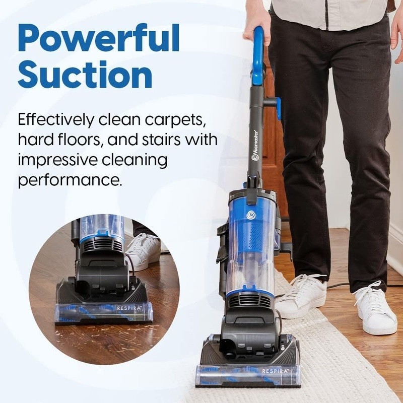 Lightweight Bagless Vacuum Cleaner Multi-Surface Carpets Hard Floors Pet Hair US