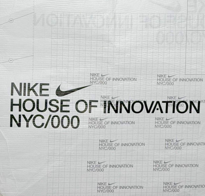 Nike NYC Shopping Tote Bag Reusable Foldable Eco White Large 20″ x 18″ x 7″ New