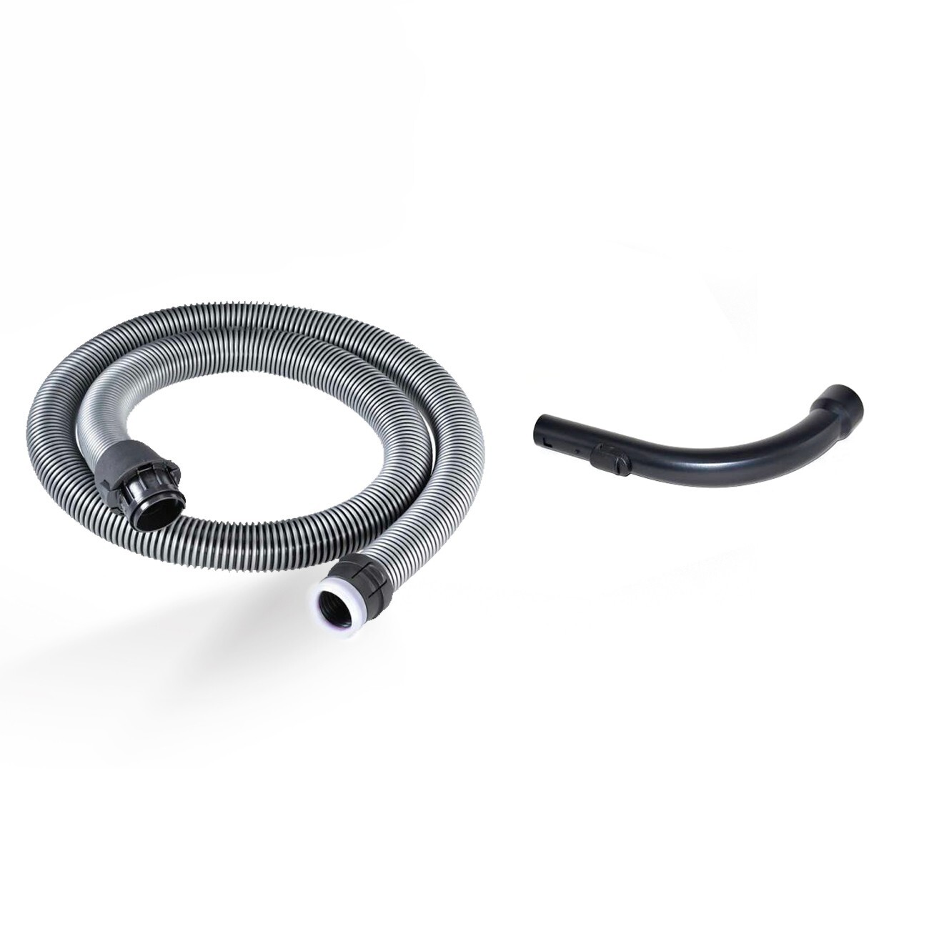 Fits For Miele C3 Vacuum 1 Hose & 1 Plastic bent hose # 7863553, 54-1302-08