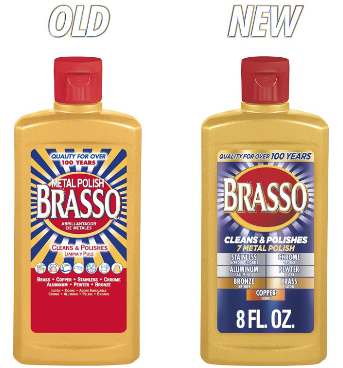 Brasso Multi-Purpose Metal Polish, 8 oz