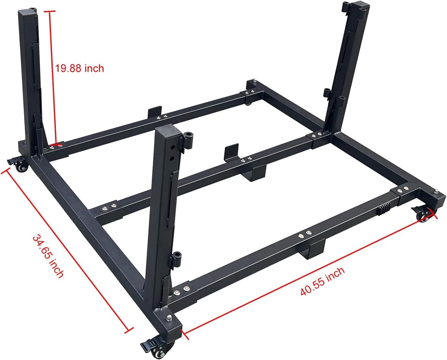 Sliding Door Storage Hanger Rack with Dust Cover Movable Car Door Holder Cart Co