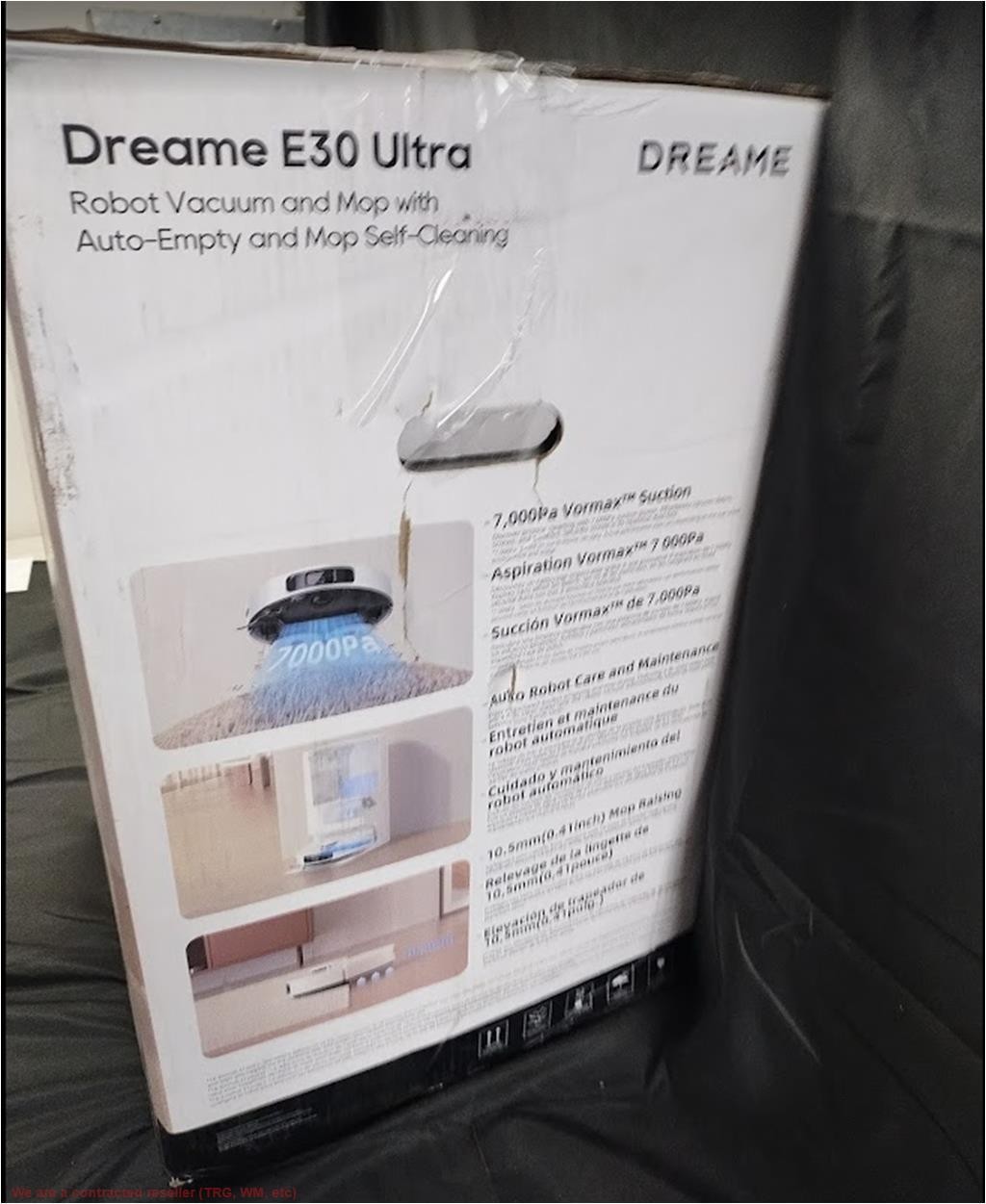 Dreame E30 Ultra Robot Vacuum and Mop White: Self-Emptying Cordless SEE DETAILS