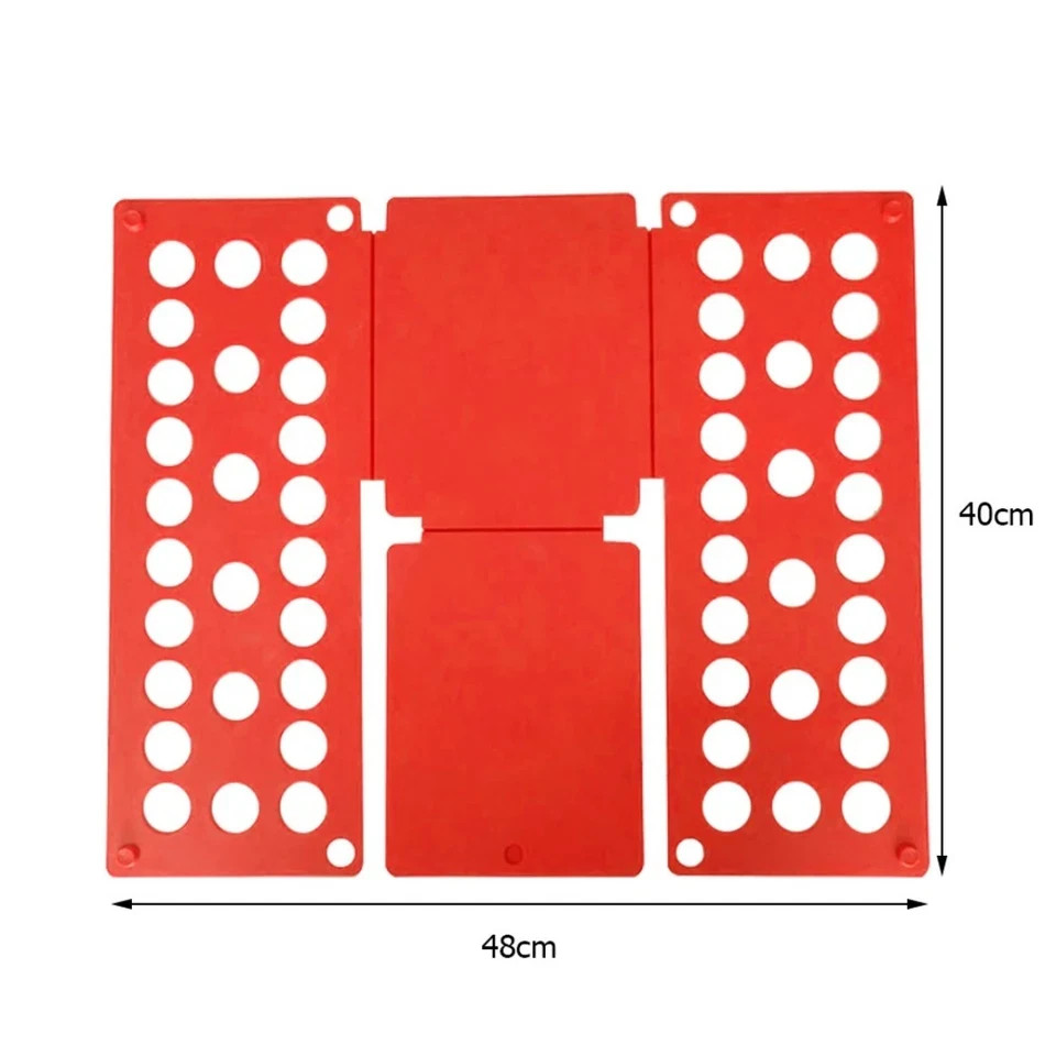 Plastic Clothes Folding Board Durable Kids Laundry Folder Easy and Fast Shirt.