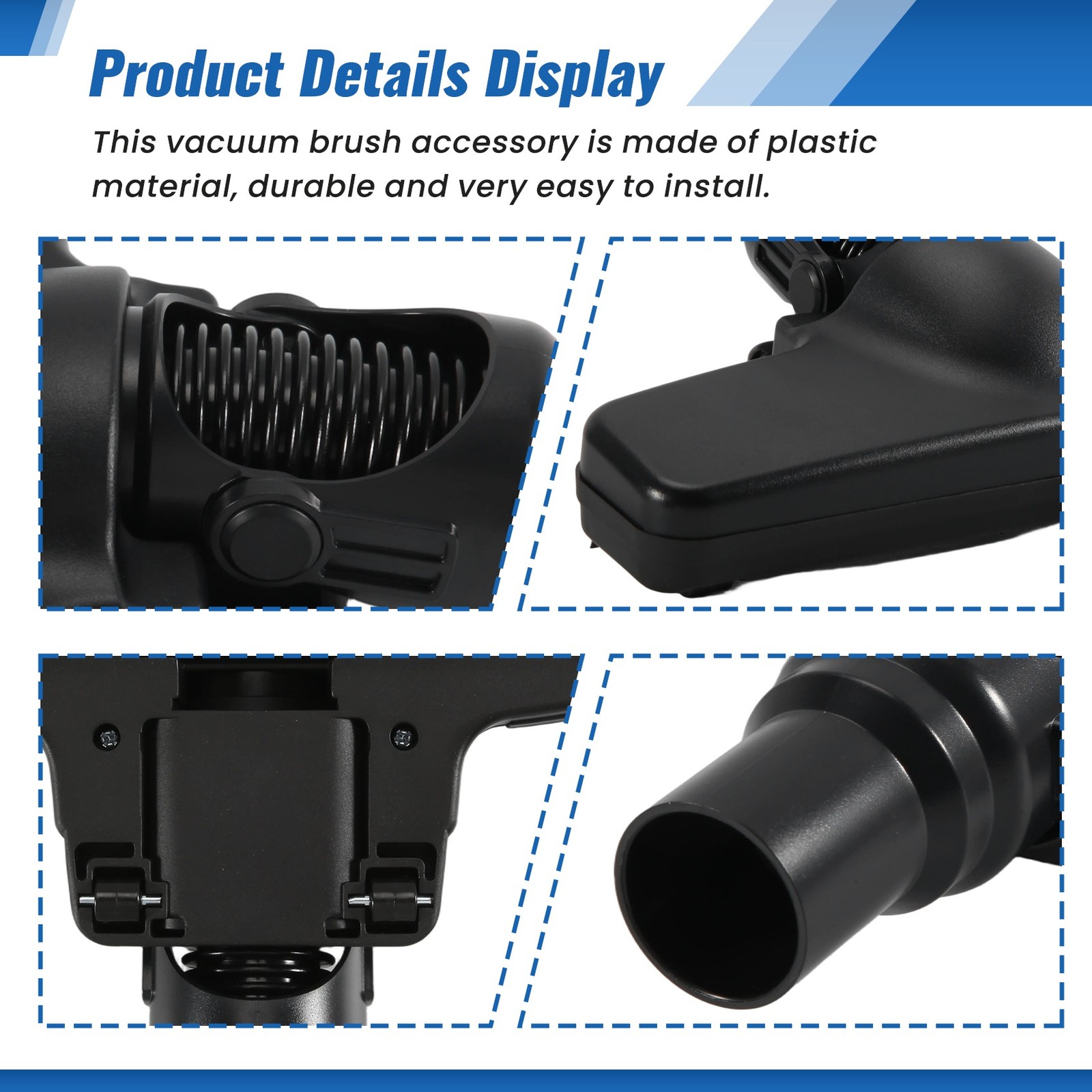 1 1/4Inch 32mm Vacuum Floor Brush Attachment,Universal Vacuum Cleaner Turbo8742
