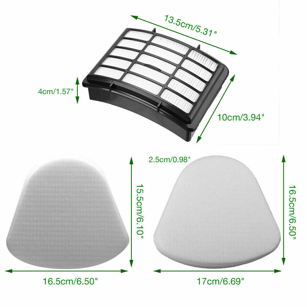 Foam & Felt Filter For Shark Navigator Lift Away Vacuum NV350 NV360 NV370