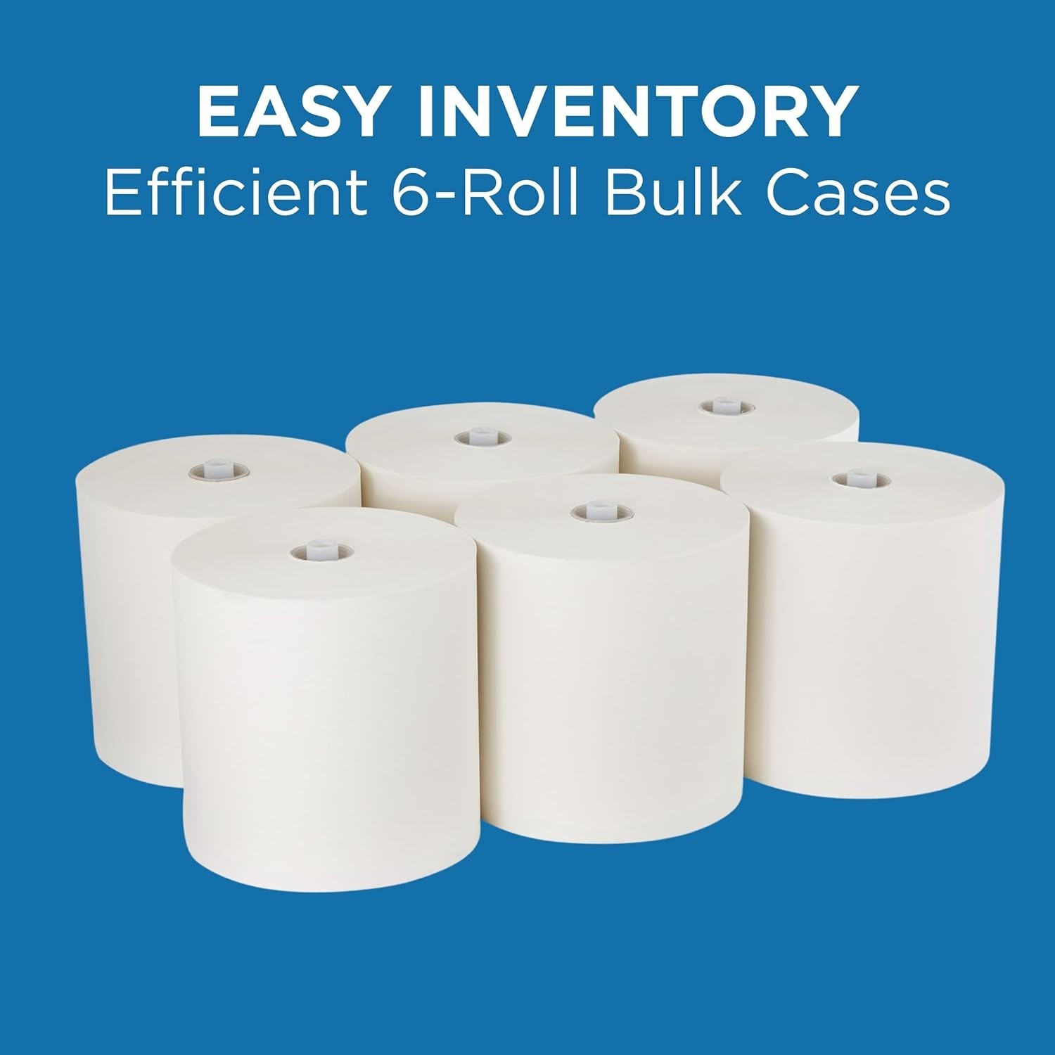 Recyclable Paper Towels 6 Pack 1150 Linear Feet Each Perfect for Hygiene Needs