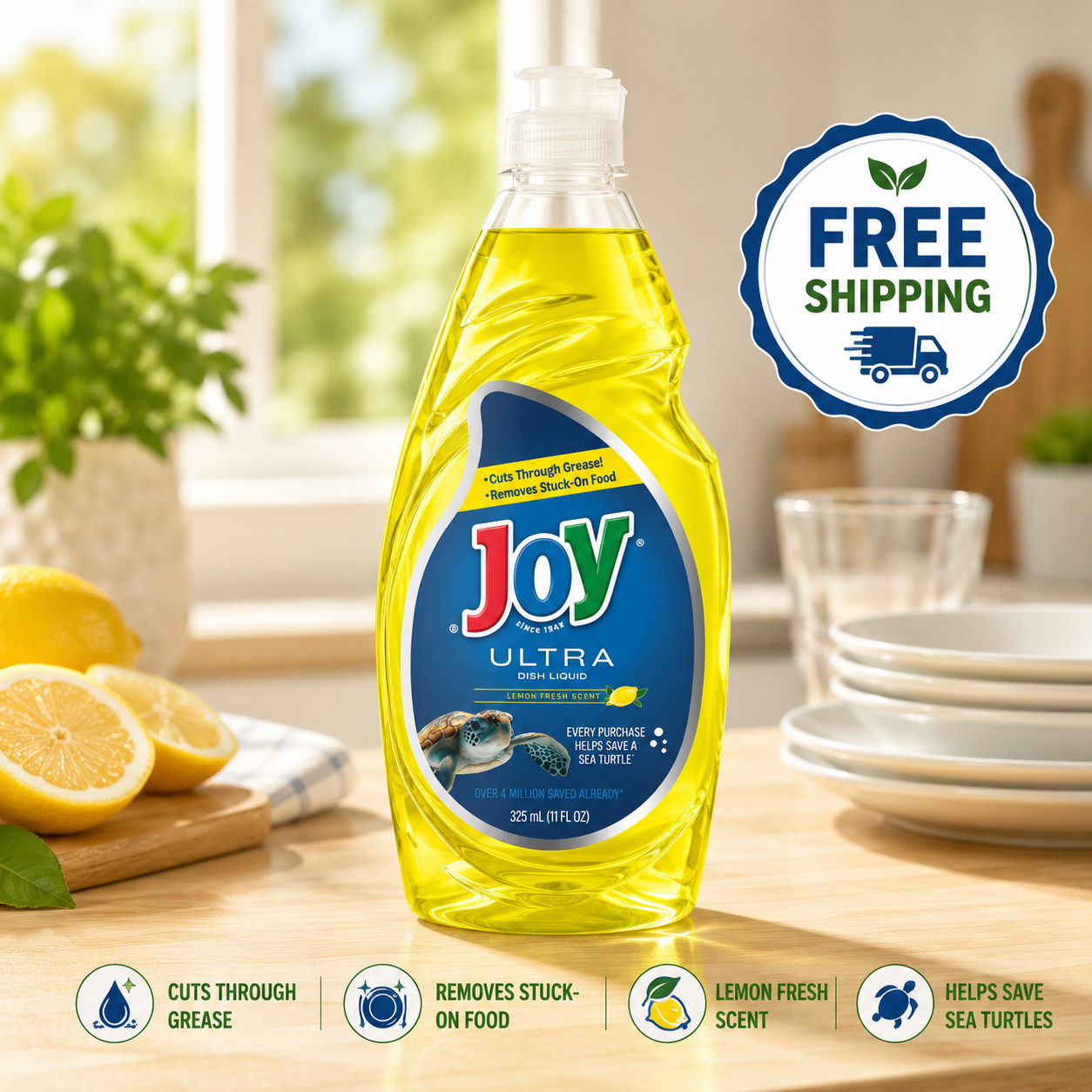 JoySuds 11oz Ultra Dish Soap
