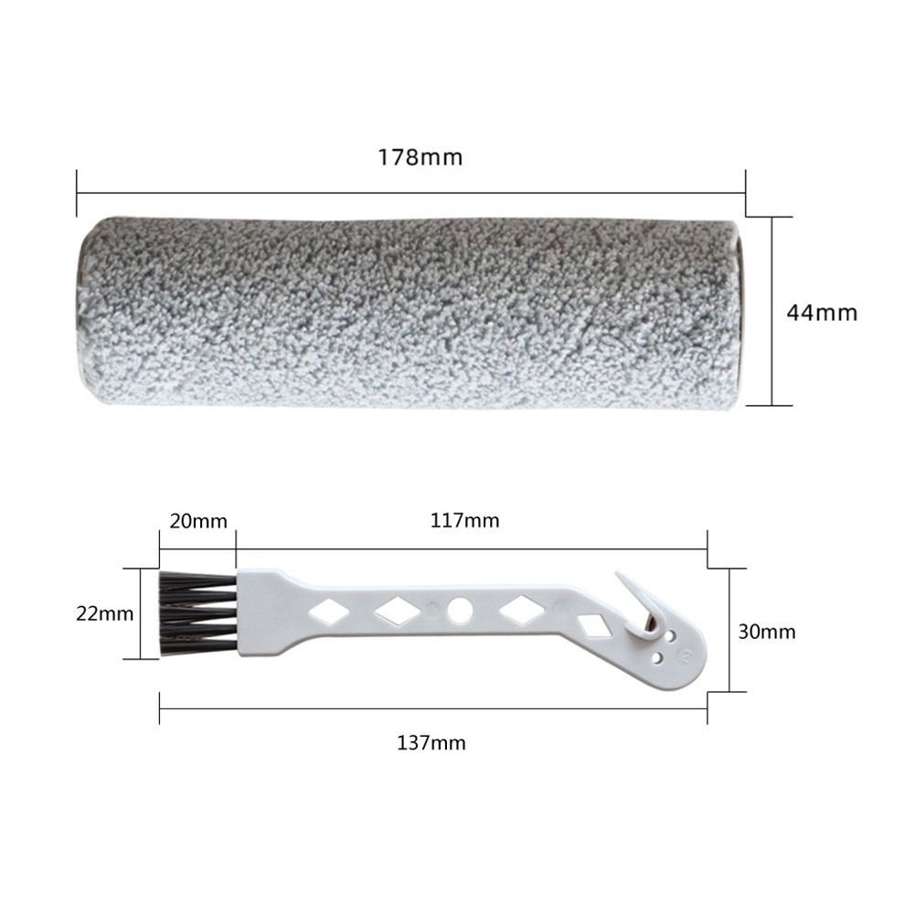 Replacement Rollers Deep Cleaning Technology Home Cleaning For DEEBOT X8 Series