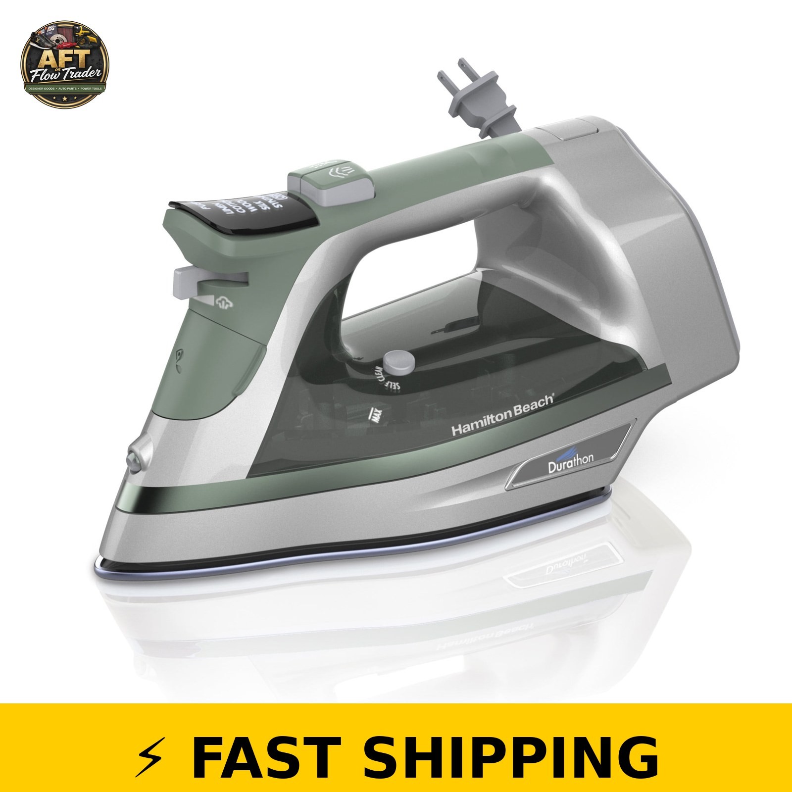 Hamilton Beach Durathon Digital Iron with Nonstick Soleplate