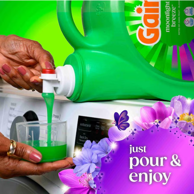 Gain Moonlight Breeze HE Liquid Laundry Detergent 177 fl oz 134 Loads