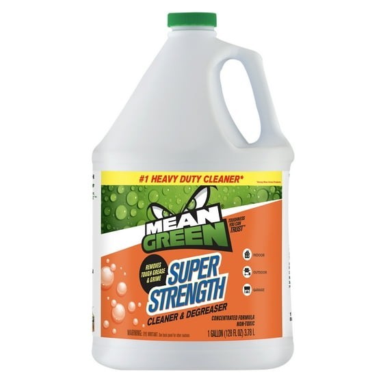 Mean Green Super Strength Cleaner & Degreaser Concentrated Formula, 1 gal