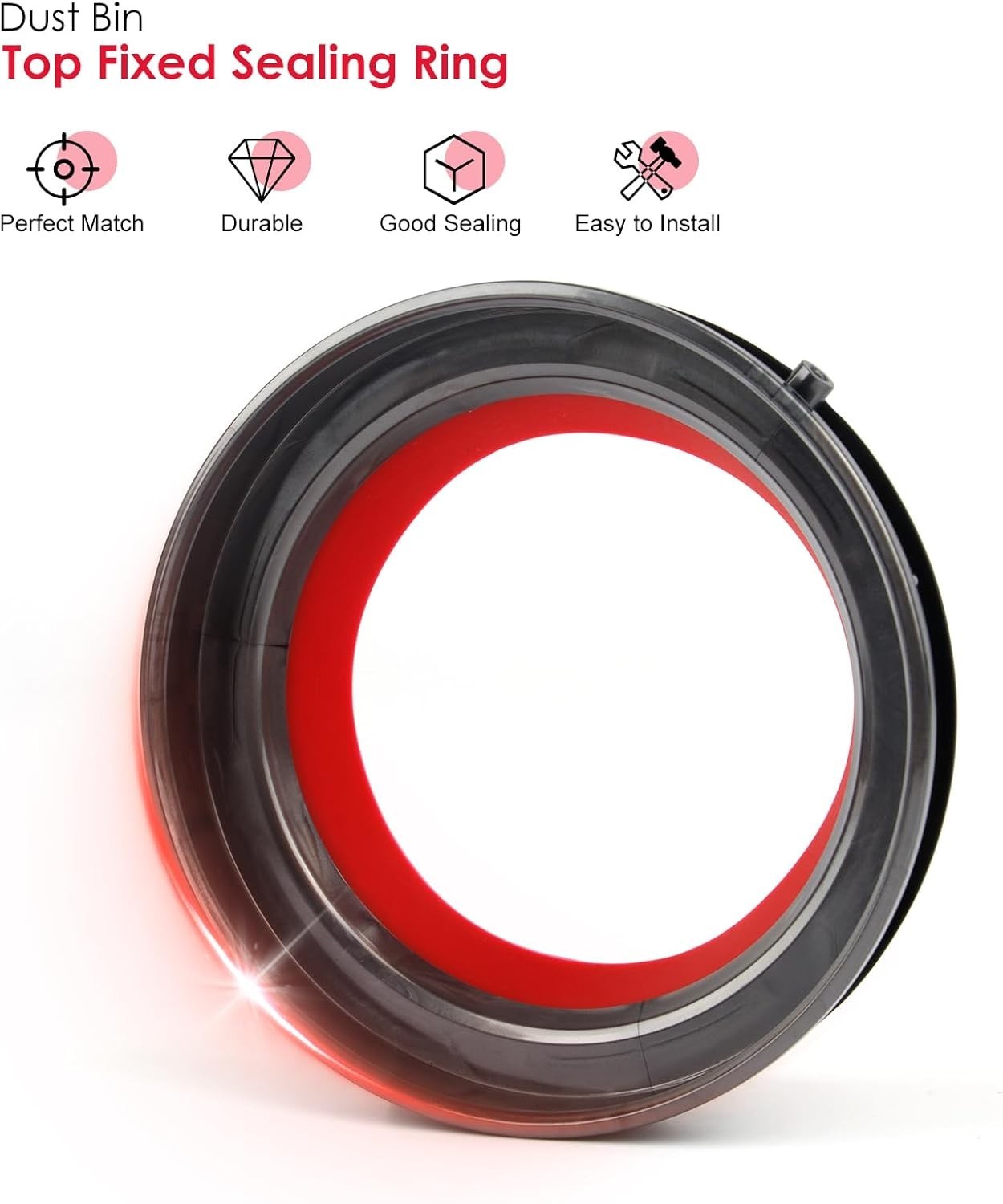 Dust Bin Fixed Sealing Ring for Dyson V12 SV18 SV20 Slim/Digital Vacuum Cleaner