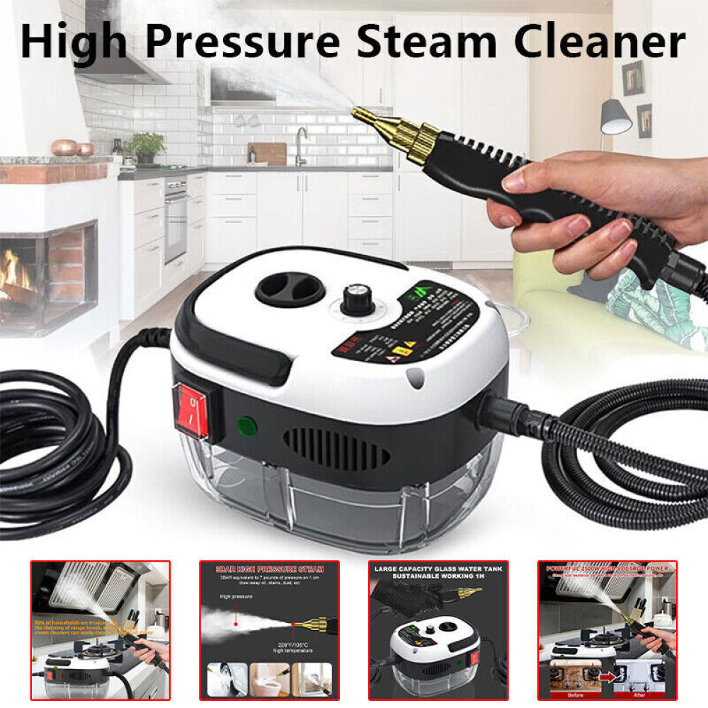 Handheld High Temp Steam Cleaner High Pressure Household Cleaning Machine 2500W