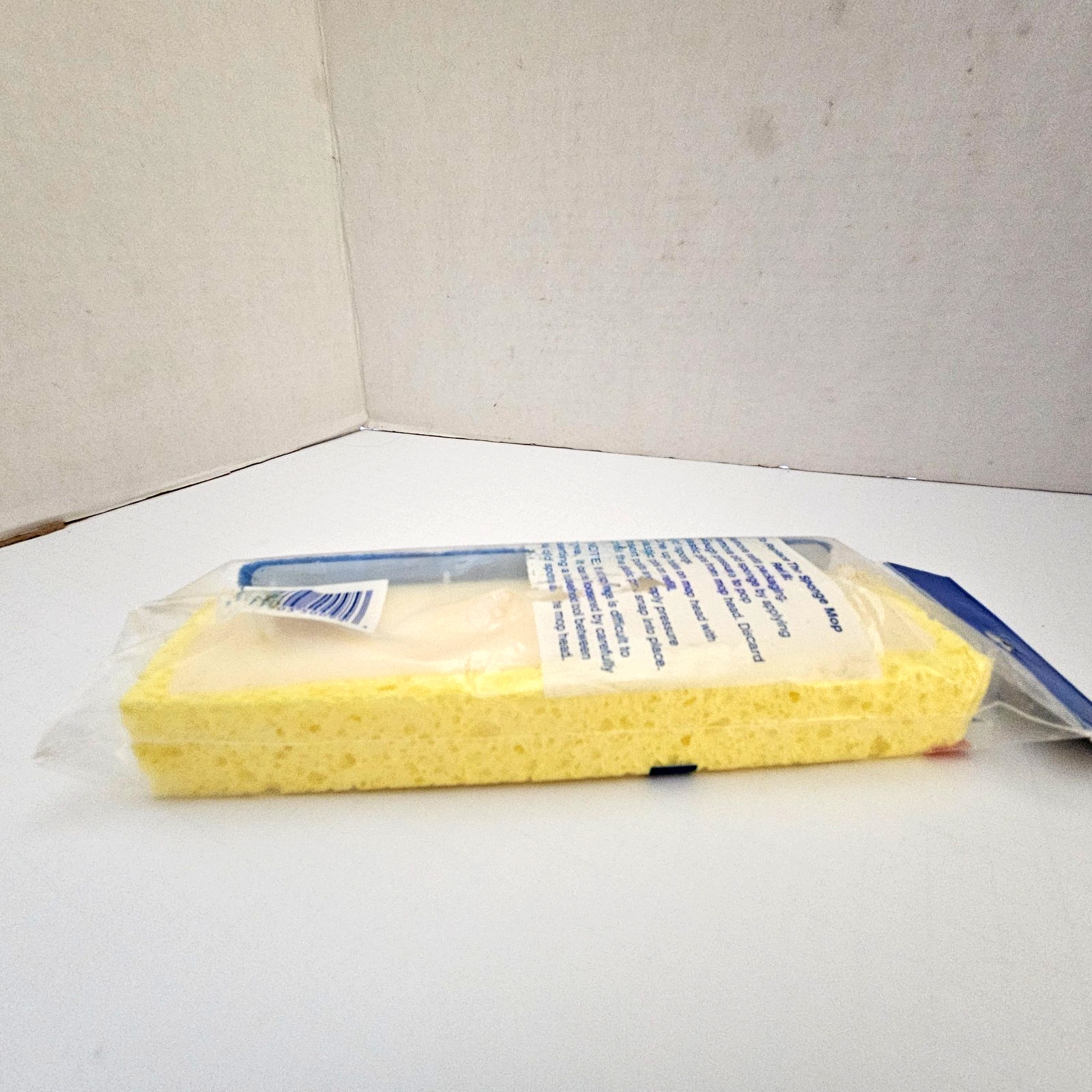 Royalmaid Spong Mop With Scrubber Strip Refill 8.5″ Length NOS Made in USA