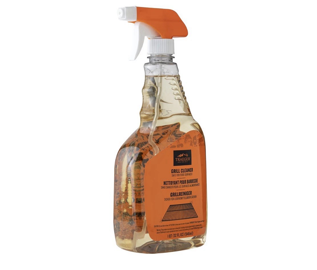 Traeger Grill Cleaner Safe for Food Surfaces 1 QT (32 FL OZ) Each 2 Pack