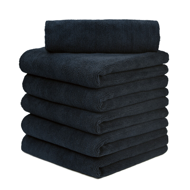 Bulk Edgeless microfiber towels cleaning towel plush 16×16″ 380 gsm lint free