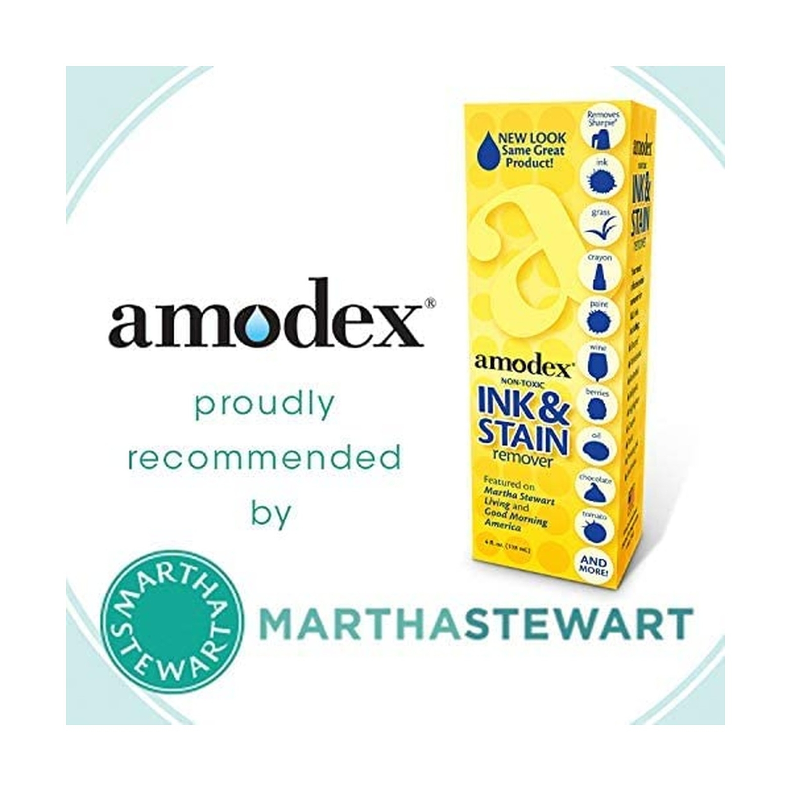 Amodex Products Inc 104 Ink & Stain Remover 4oz (Pack of 3)