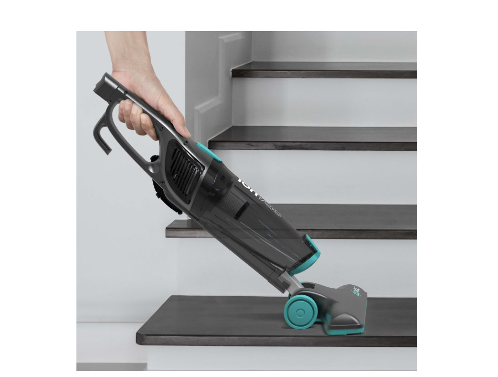 Ionvac ZipVac Corded Stick Vacuum, Multi-Surface 3-in-1 Upright/Handheld Vacuum