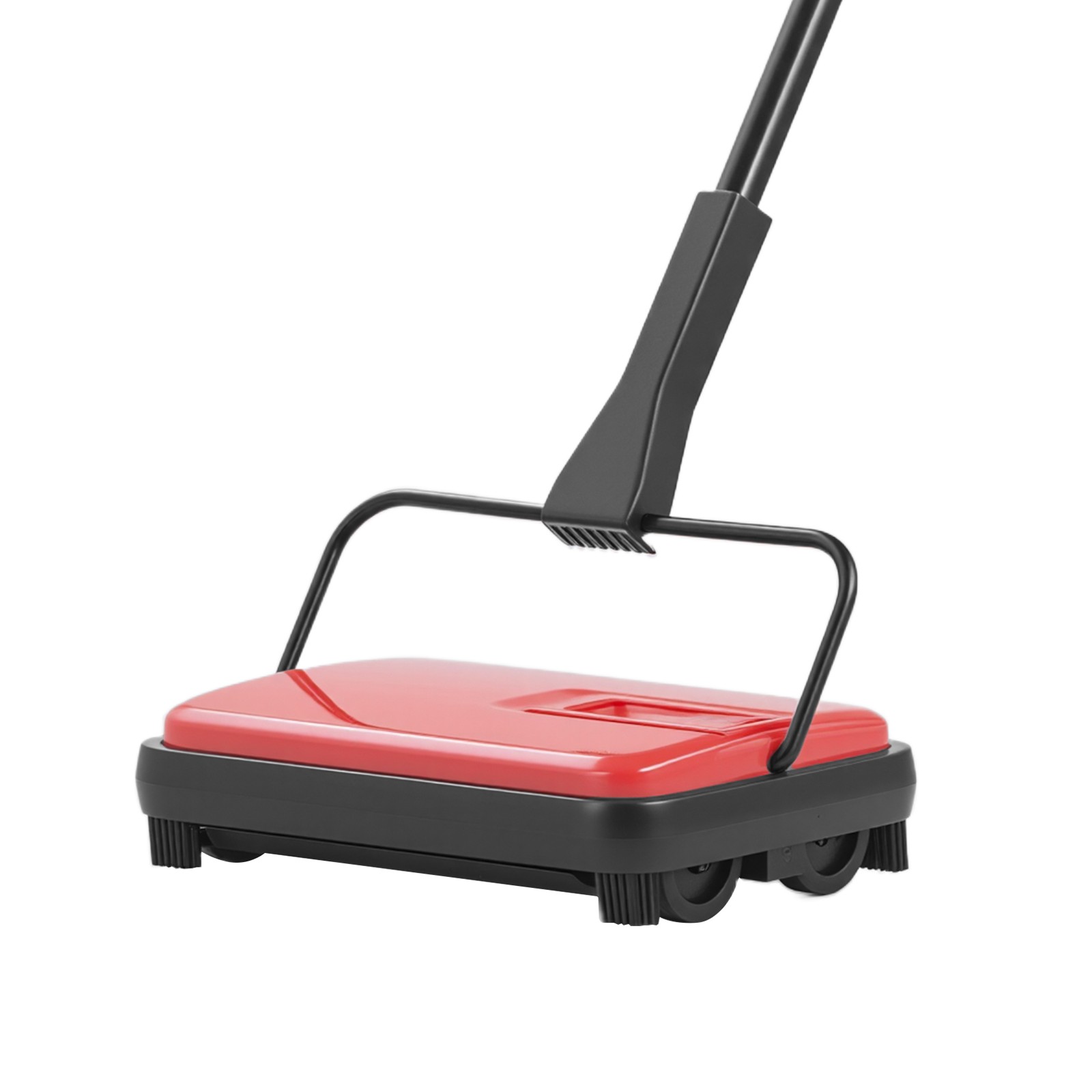 VEVOR Carpet Floor Sweeper Manual 6.7 inch Width Sweeping Paths Non Electric Red