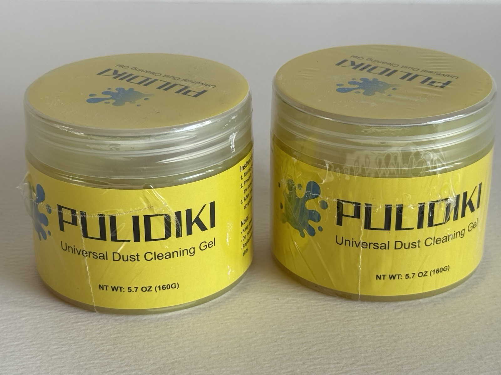 (2 PACK) Pulidiki Universal Dust Cleaning Gel for Car & Keyboard..Expire:08/2027