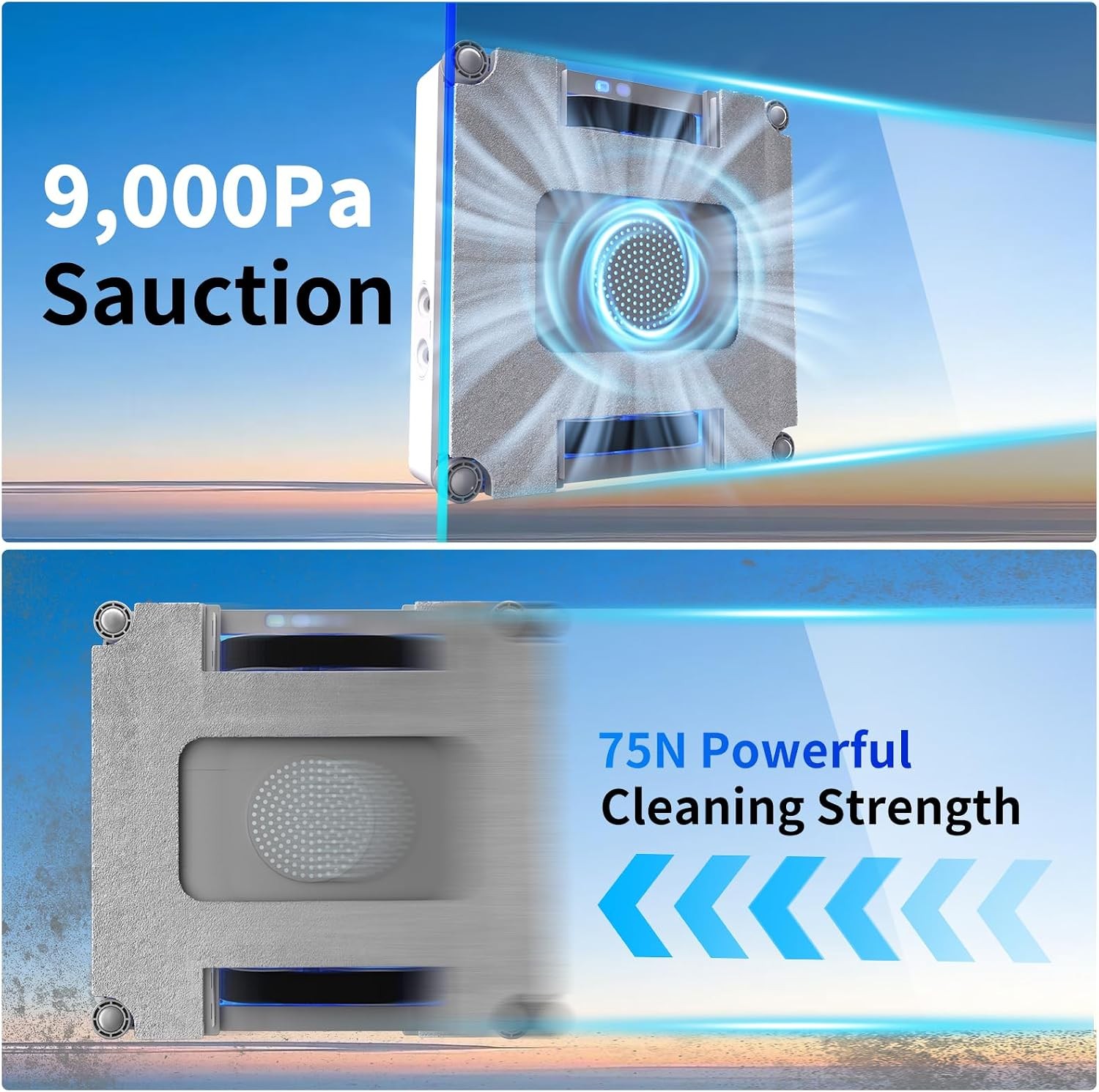 Winbot Mini Portable Window Cleaning Robot Intelligent Cleaning For Glass Marble