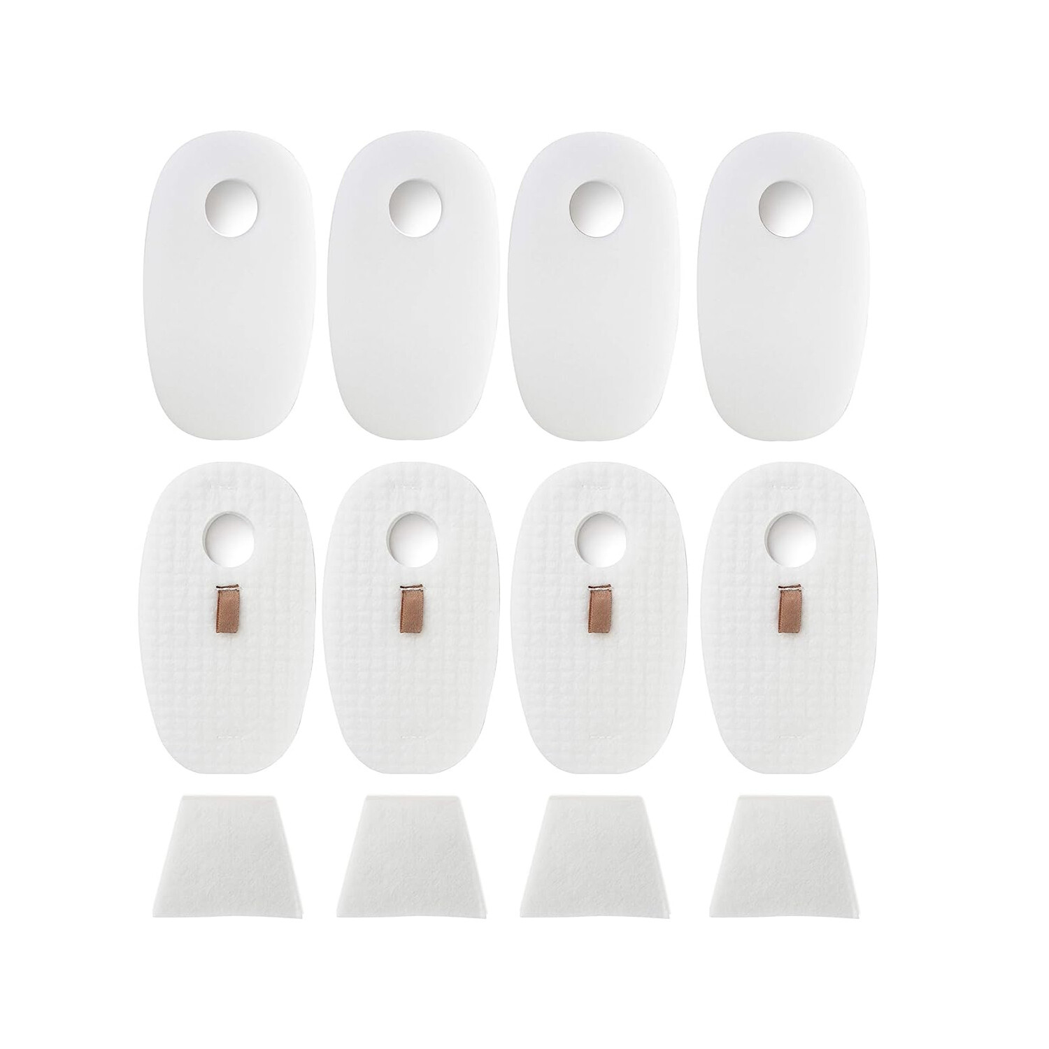 4 Pack Filter Sponge Foam and Felt Filters for Shark HV319Q HV320 HV321 HV325