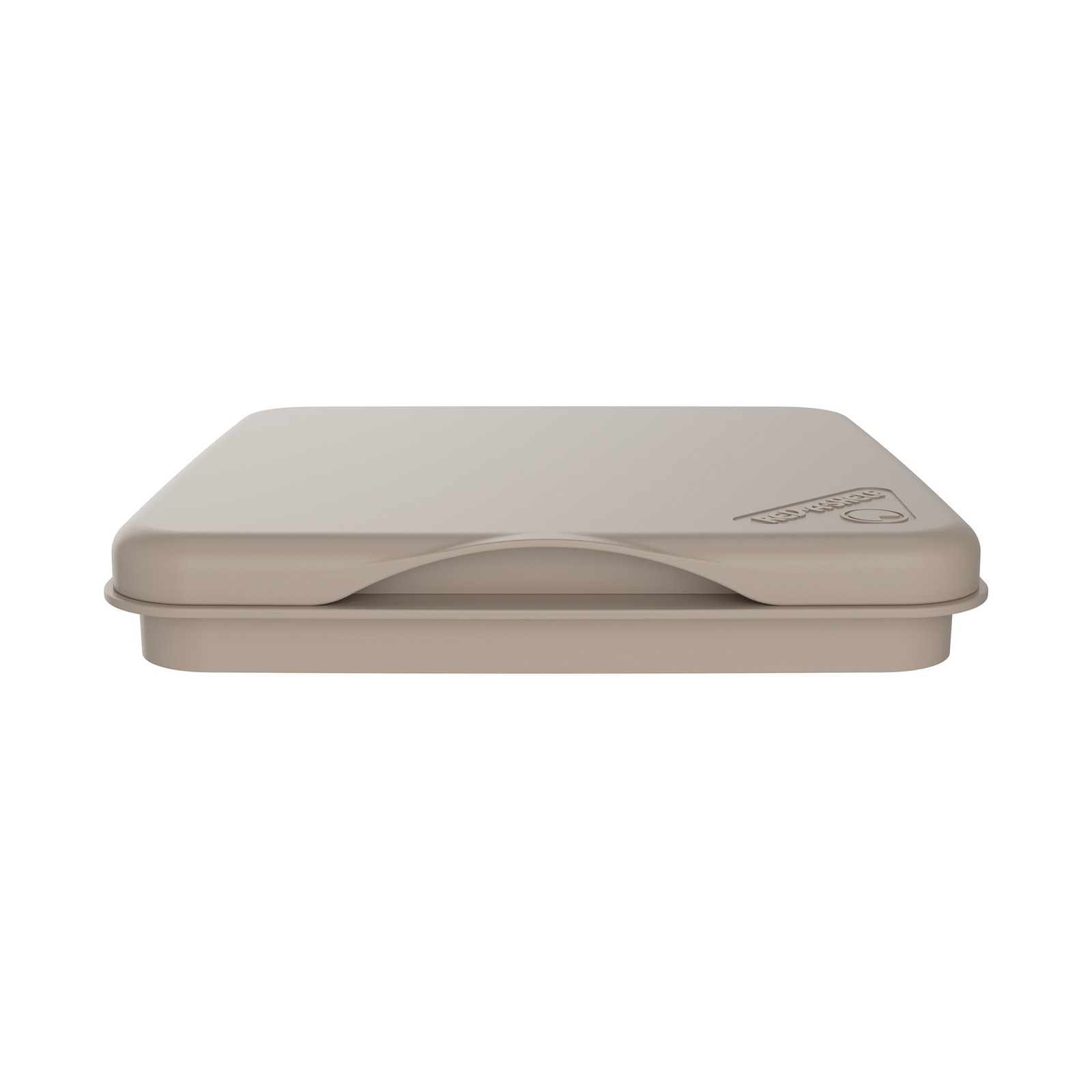 Rev-A-Shelf 27 qt. Trash Can Replacement Lid, Champagne, RV-1024-LID-12-1-40