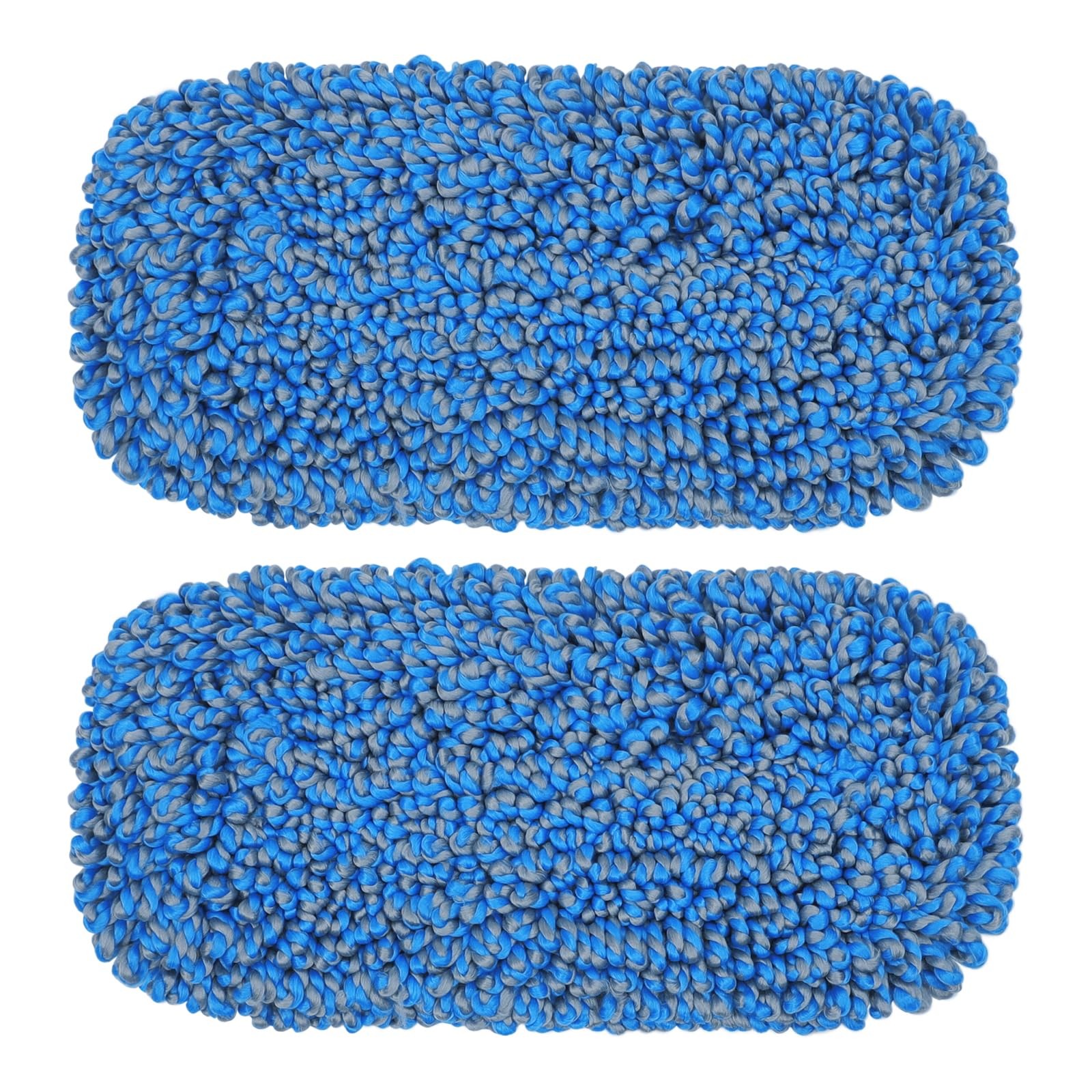 2 Pack Microfiber Mop Replacement Pad For Dry Dusting Wet Mopping dust Mop Asin