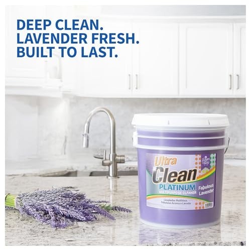 Ultra Clean Platinum Multipurpose Cleaner Lavender Non-Abrasive 5 Gallon