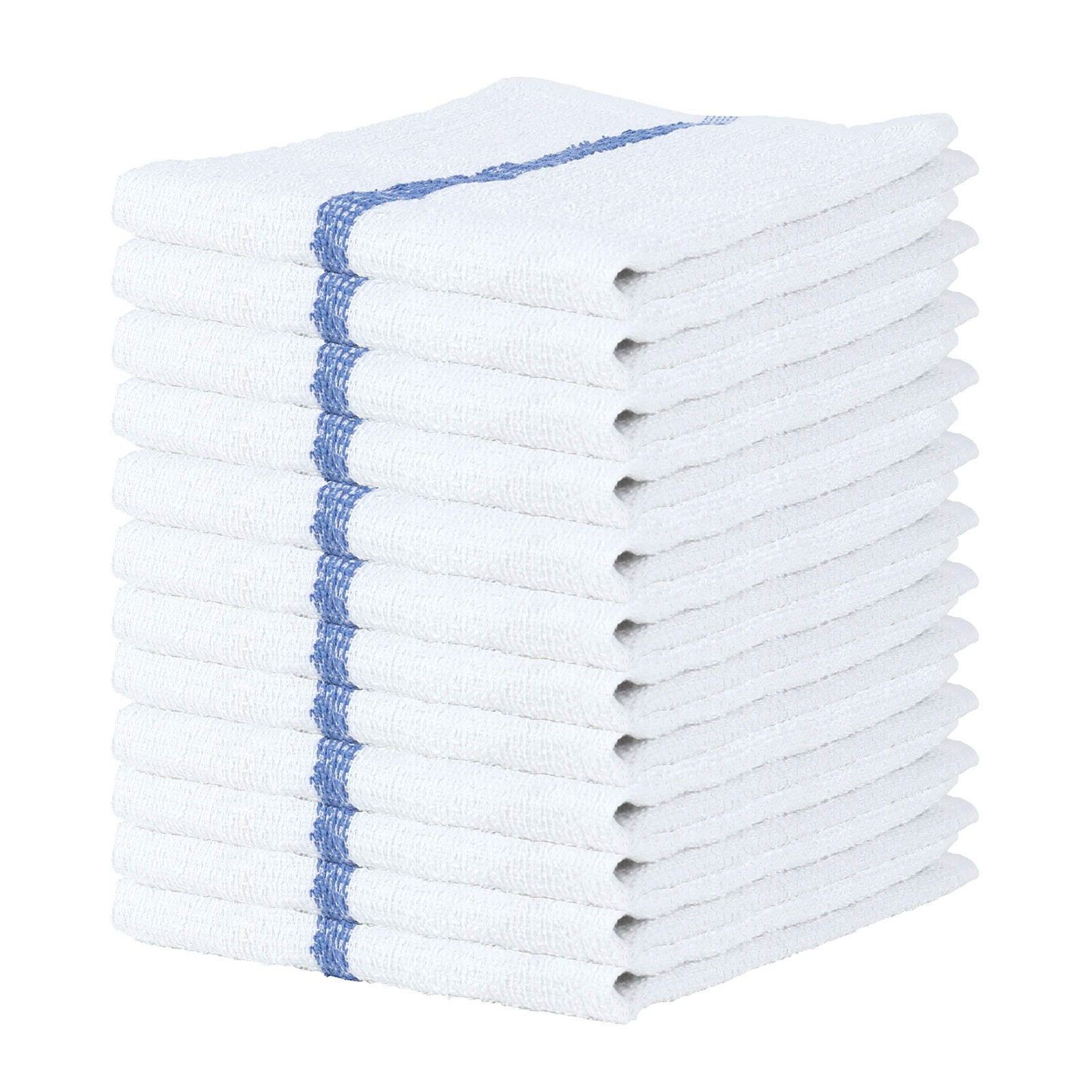 Arkwright Bar Mop Towels, Pack of 12, 100% Cotton Kitchen Dishcloths, Absorbe…