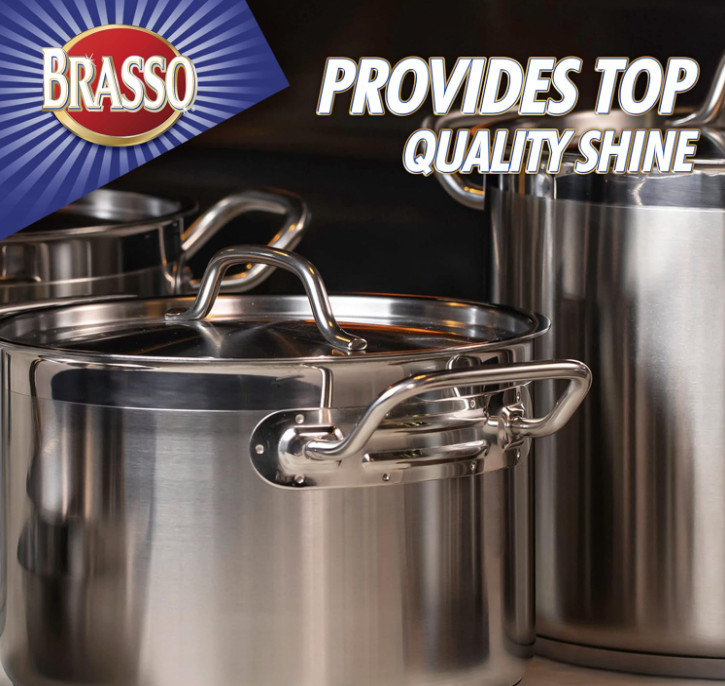 Brasso Multi-Purpose Metal Polish, 8 oz