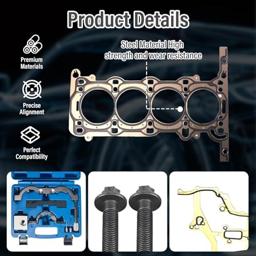 1.4 L Engine Cylinder Head Gasket Kit with Head Gasket Kit and Timing Tool Kit