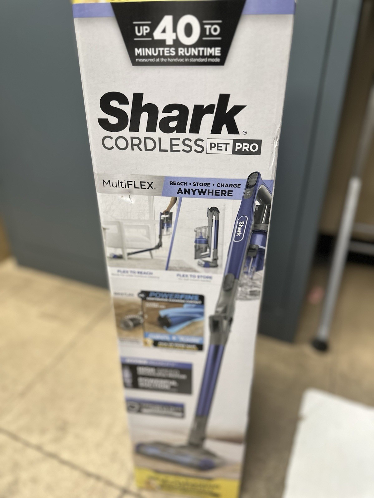 Shark IZ340h Cordless Pet Pro MultiFLEX Cordless Stick Vacuum – New