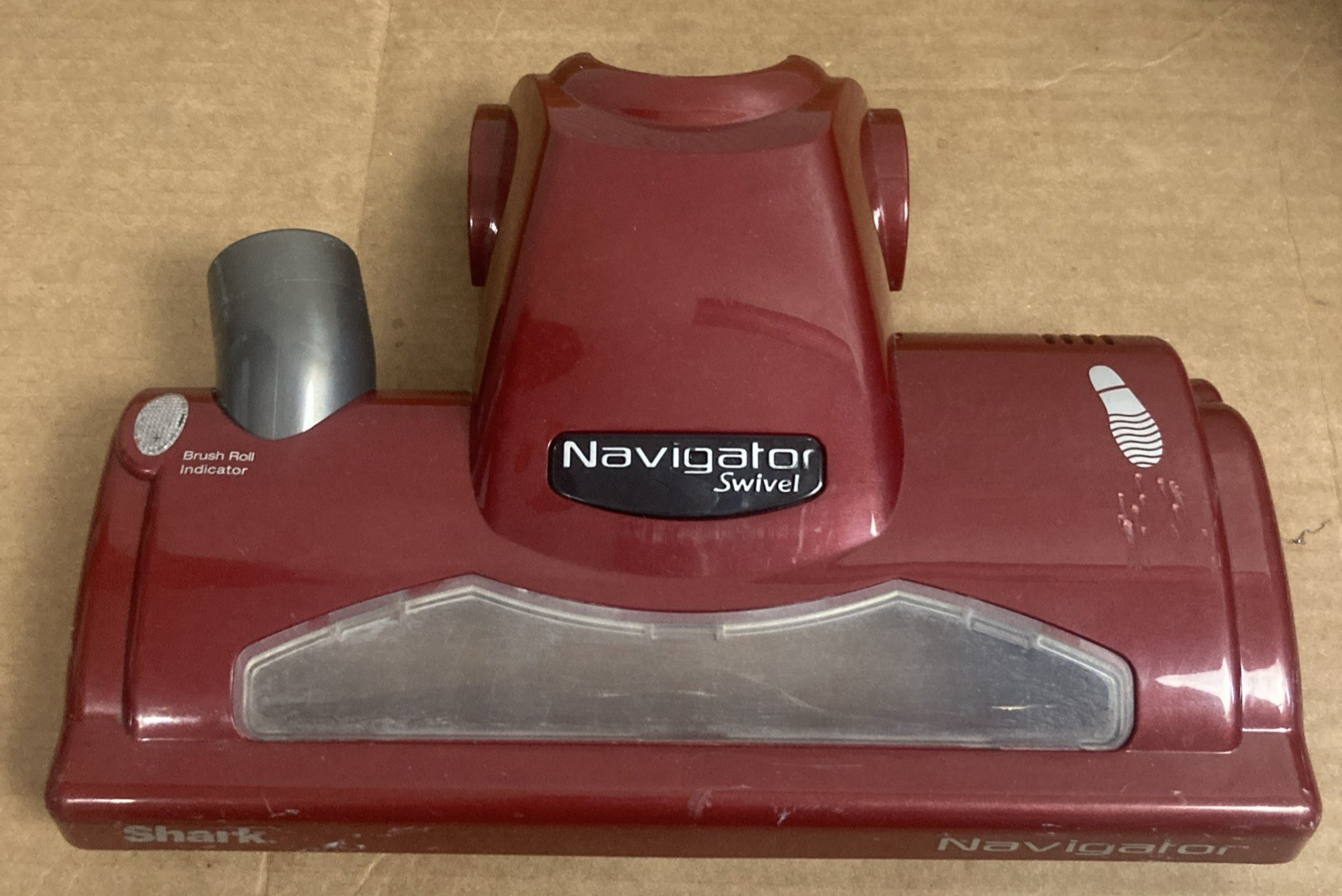Shark Navigator NV60 – Floor Nozzle Top Cover – Dark Red