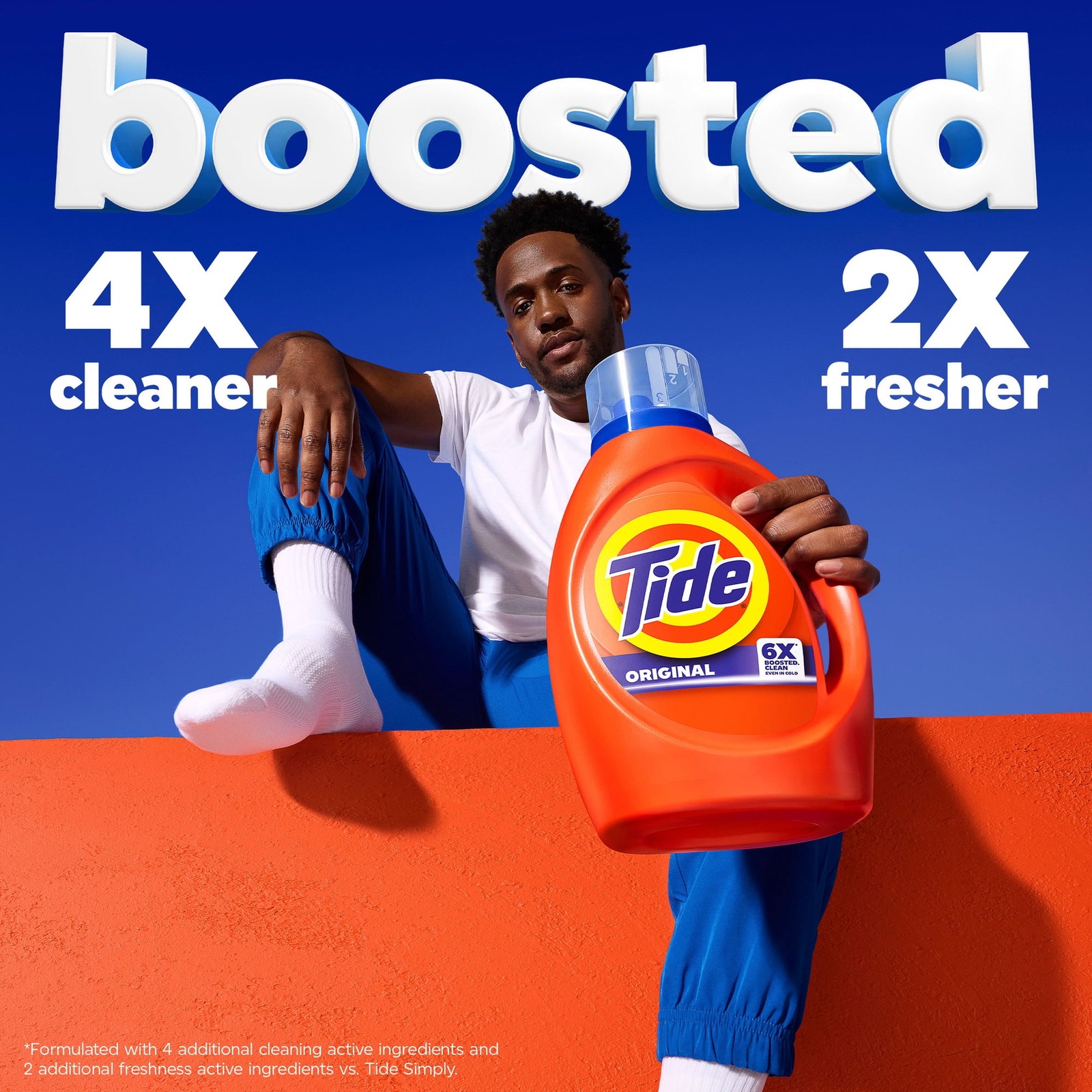 Tide Liquid Laundry Detergent Original Scent 29 fl oz 23 Loads 6X Power