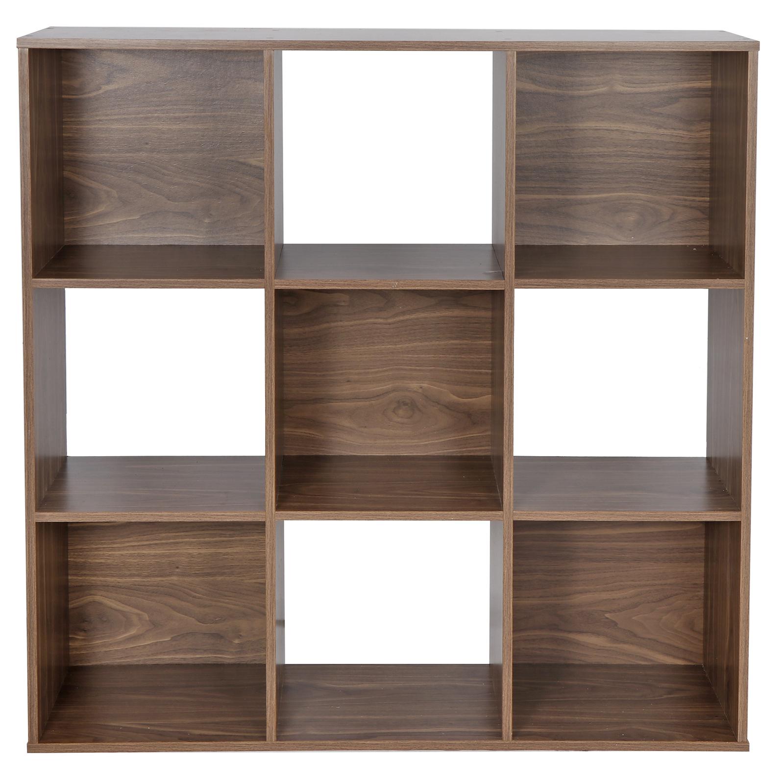 9-Cube Closet Organizer Storage Shelves Save Space Indoor Study Bookshelves