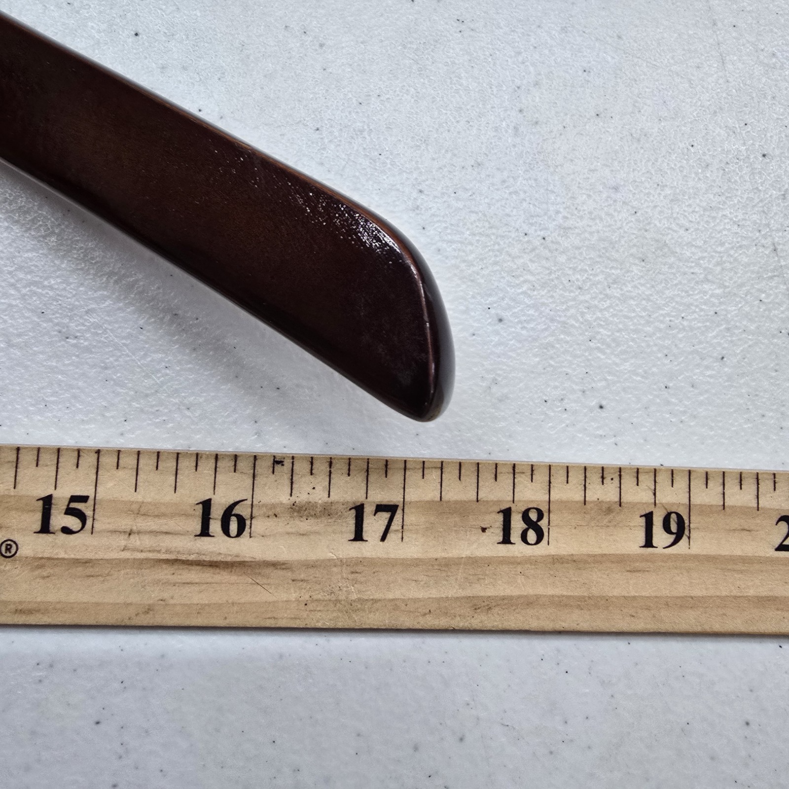 Tommy Bahama Wooden Shirt Hanger 17.5in Dark Wood