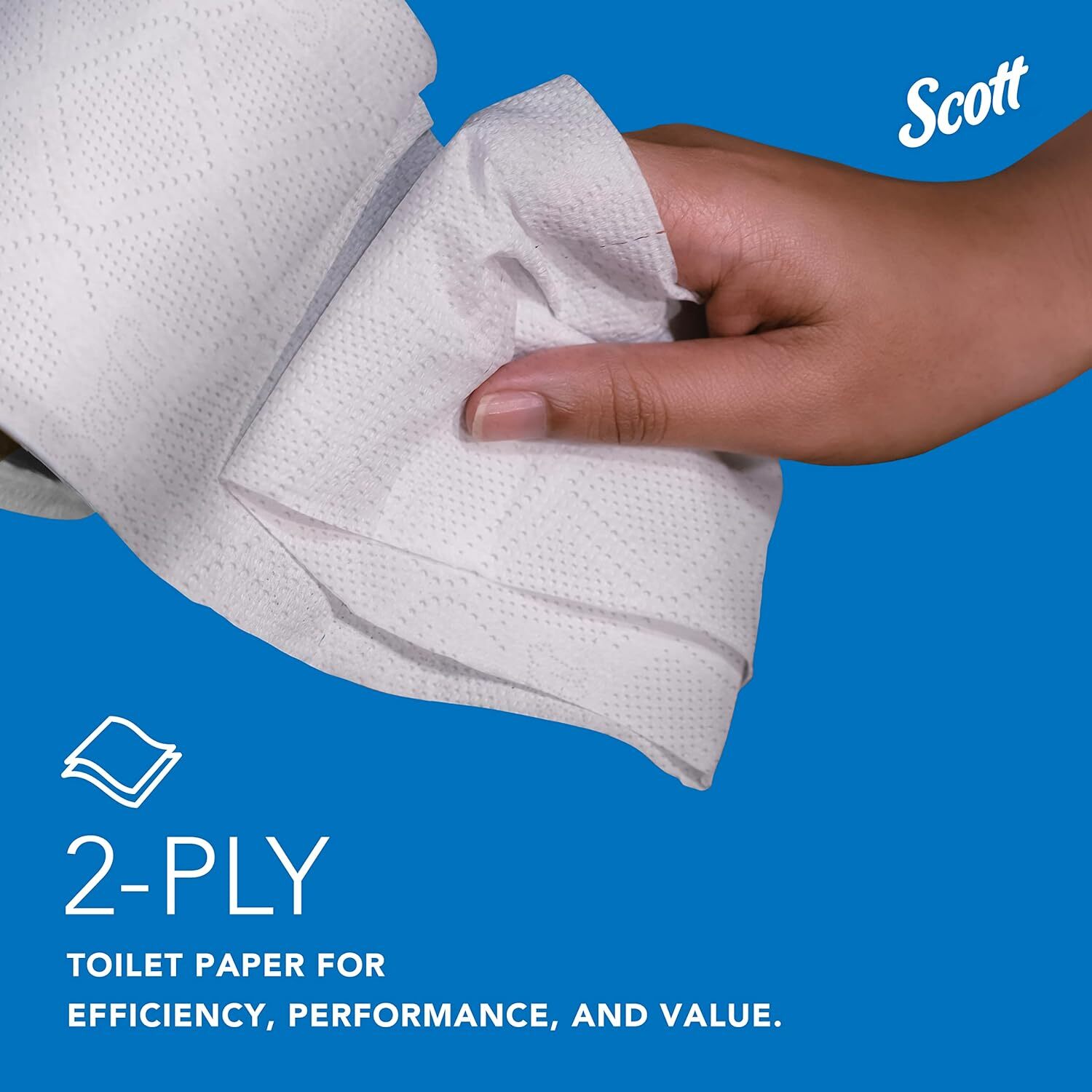 80 Rolls Scott Soft Toilet Paper 473 Sheets 2Ply No Clog Septic Safe Bulk Supply