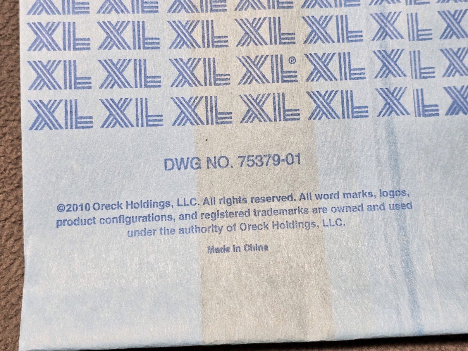 22 Pack Oreck XL Upright Vacuum Bags 2000 8000 9000 commercial PK800025