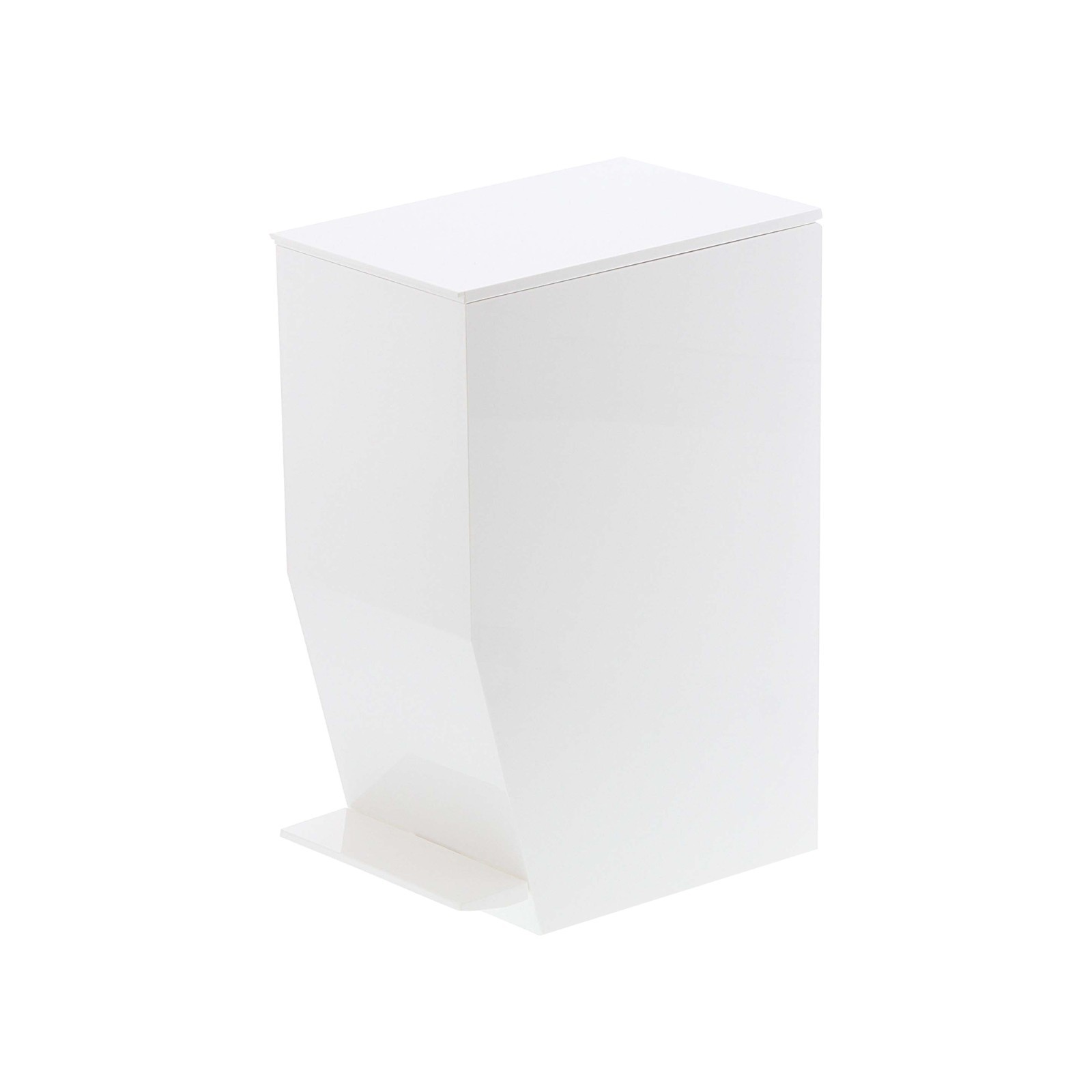 Yamazaki Home TOWER Step Trash Can – Small Space Waste Bin for Bathroom Kitchen