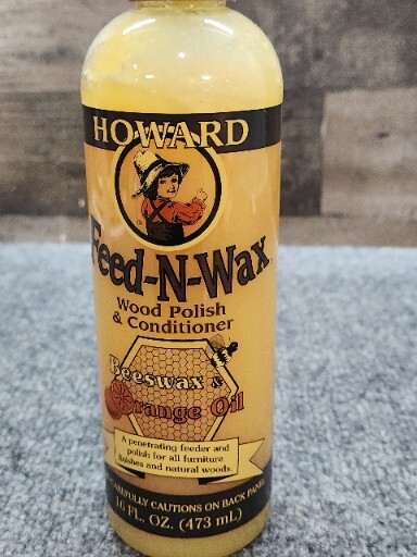 Howard Products FW0016 Wood Polish & Conditioner 16 oz Orange Oil