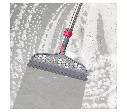 True & Tidy Mop & Bucket System with Silicone Floor Sweeper