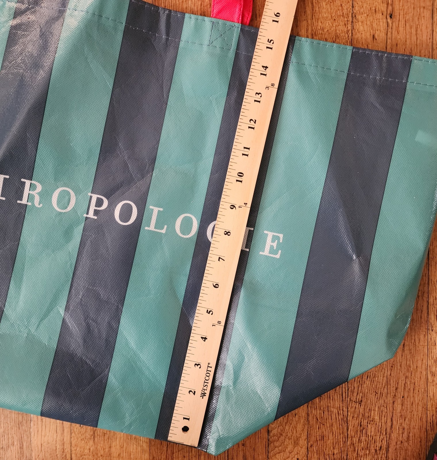 Anthropologie Store holiday Tote Bag reusable 2025 Set of 2
