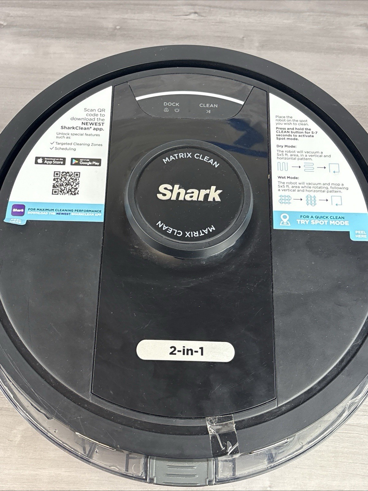 The Shark Matrix Plus 2-in-1 Robot RV24002DUS X3 (WMP016562)