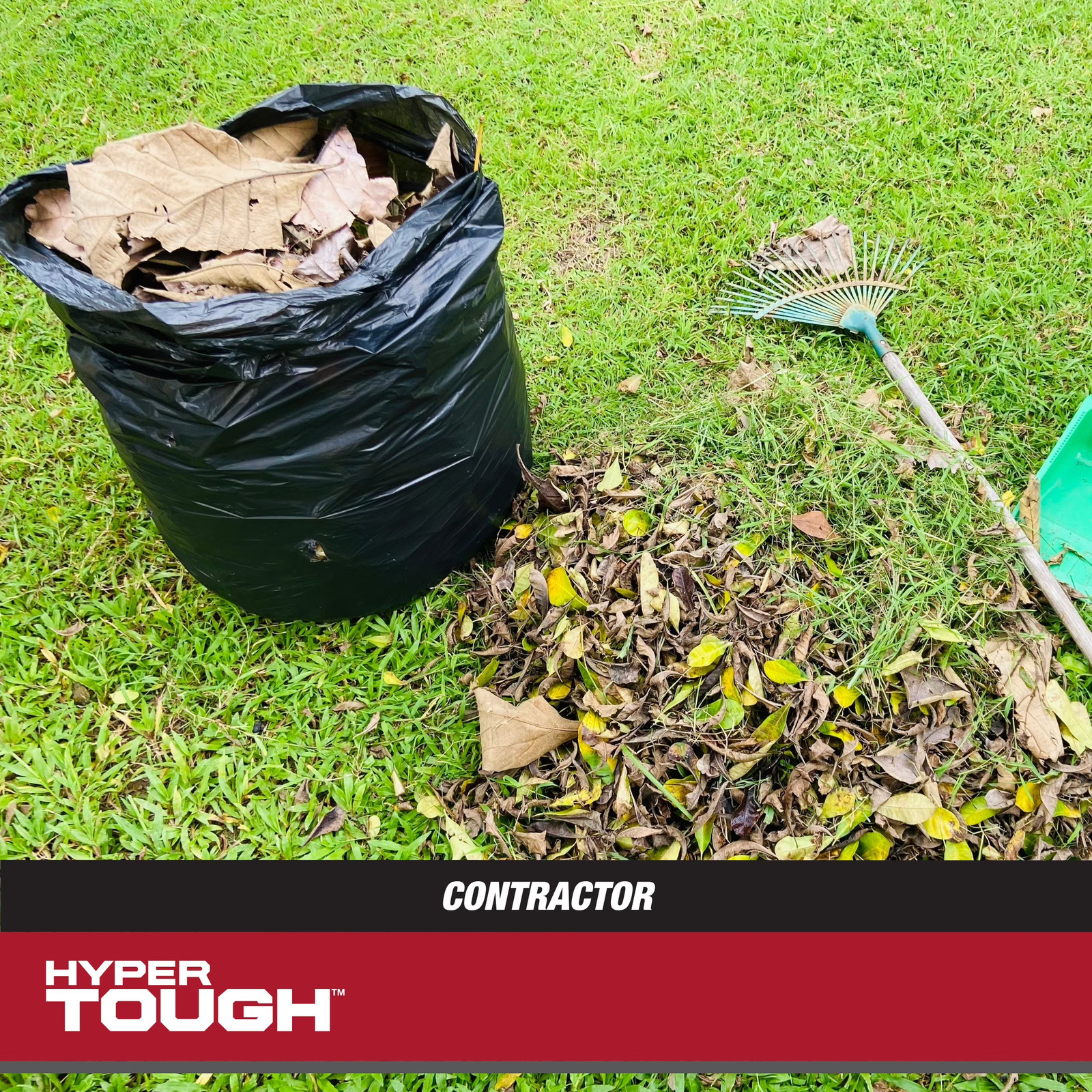 30 Bags, 1.1 MIL, 39-Gallon Drawstring Outdoor & Lawn Trash Bags