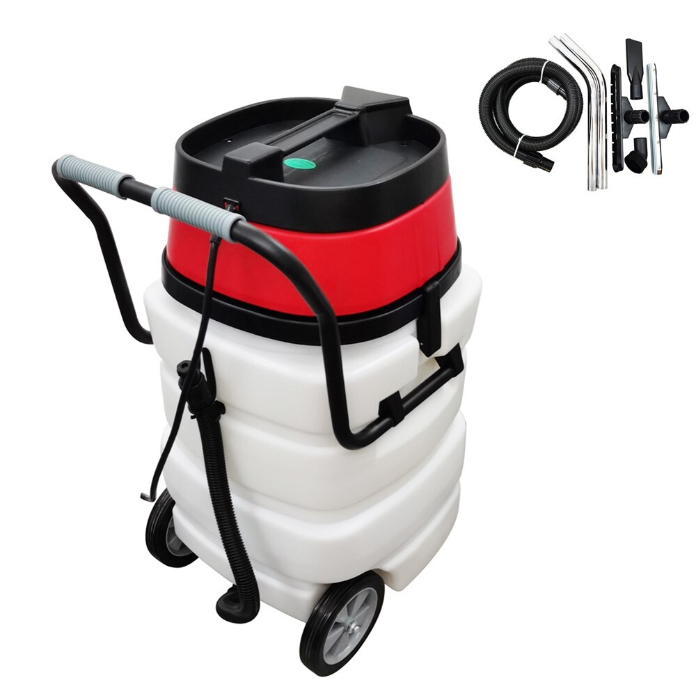 110V 90L Industrial Wet/Dry Vacuum Sweeper Floor Cleaner Dust Collector
