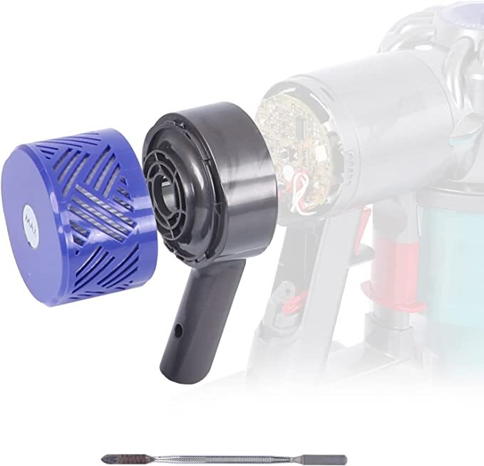 3 Pack Roller Brush Pre and Post Motor Filter for Dyson V6 Vacuum Cleaner